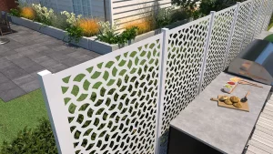 Trex Privacy Screen panels top view